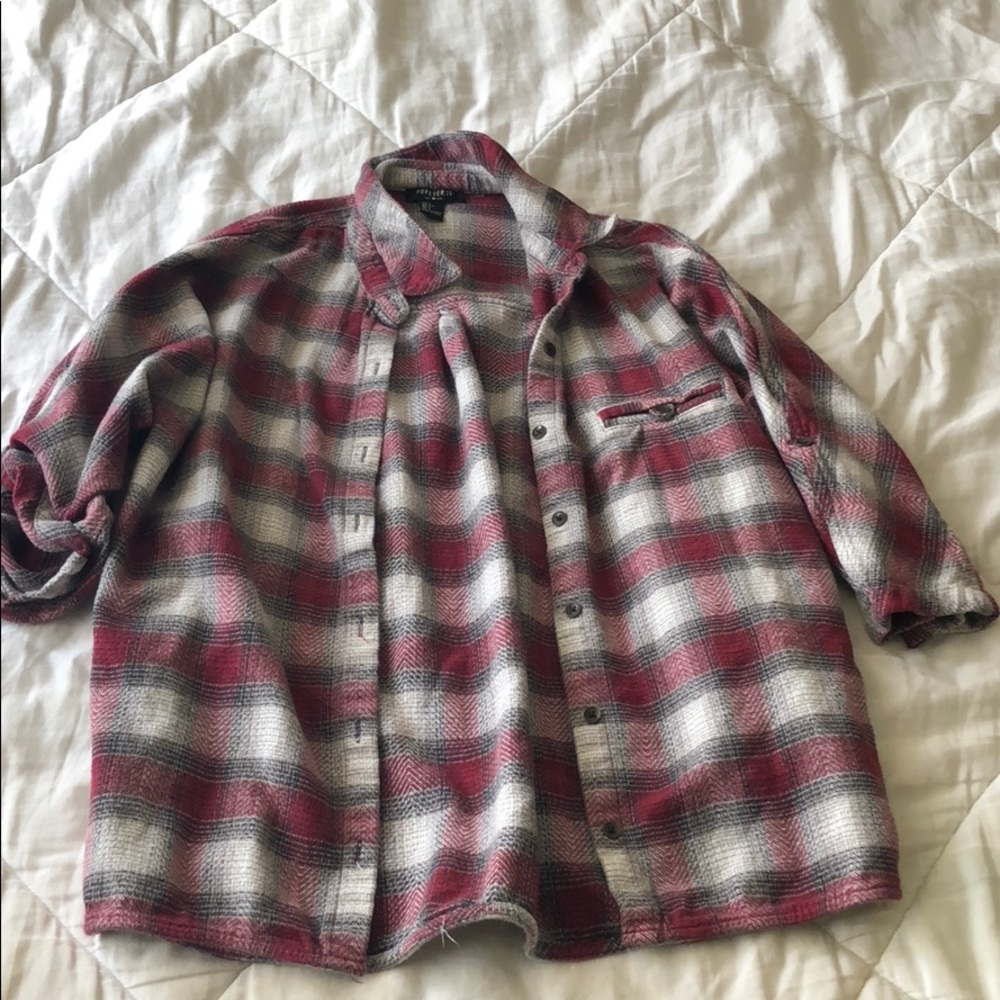 Forever 21 Red Flannel
